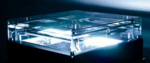 Cloud Chamber filled with radioactive particles