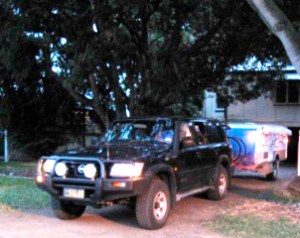 Family car belonging to missing family