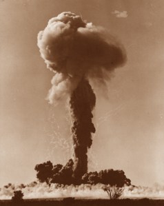 Totem 1 was the first of 12 atomic bombs to be detonated in South Australian from 1953 - 1967