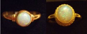 More opal and gold rings stolen from the Comfort Inn Motel
