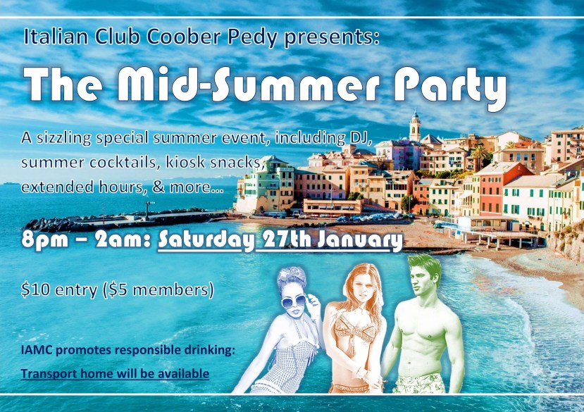 Poster Summer Party